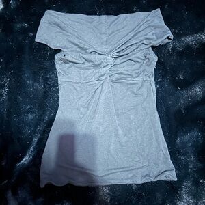 Vigoss black off the shoulder tank